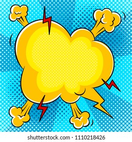 Abstract halftone design background retro vector illustration.