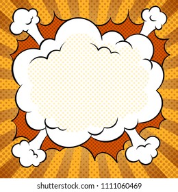 Abstract halftone design background retro vector illustration.