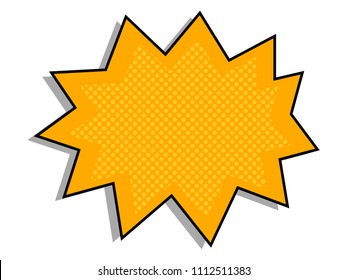 Abstract halftone design background retro vector illustration. Isolated image on white background.