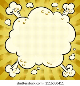 Abstract halftone design background retro vector illustration.