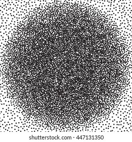 Abstract Halftone Design circle Elements, vector illustration, logo. EPS