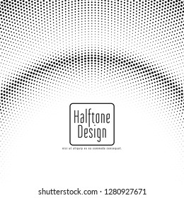 Abstract halftone design elegant background