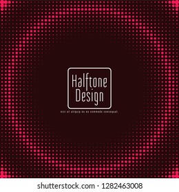 Abstract halftone design elegant background