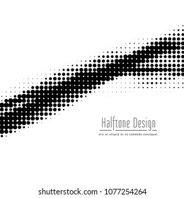 Abstract halftone design modern background