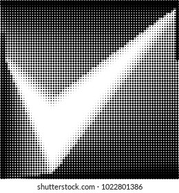 Abstract Halftone Design Vector Illustration
