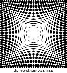 Abstract Halftone Design Vector Illustration