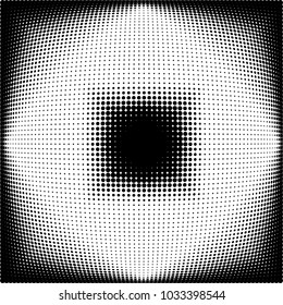 Abstract Halftone Design Vector Illustration