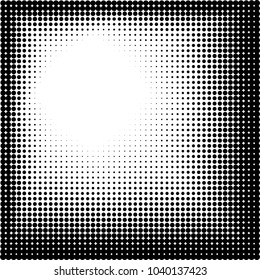 Abstract Halftone Design Vector Illustration