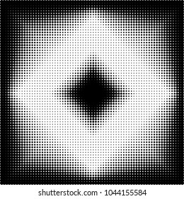 Abstract Halftone Design Vector Illustration