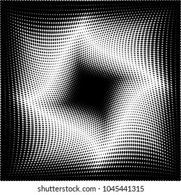 Abstrakte Halftone Design-Vektorgrafik