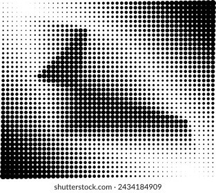 Ilustración abstracta del vector del diseño del semitono