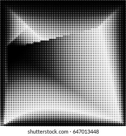 Abstract Halftone Design Vector Illustration