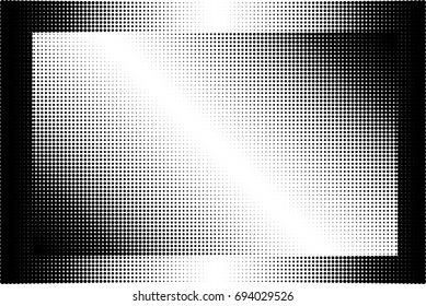 Abstract Halftone Design Vector Illustration