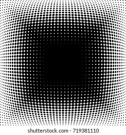 Abstract Halftone Design Vector Illustration