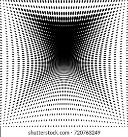 Abstract Halftone Design Vector Illustration