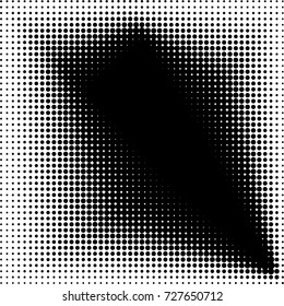 Abstract Halftone Design Vector Illustration