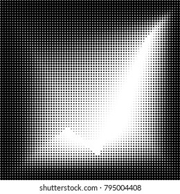 Abstract Halftone Design Vector Illustration