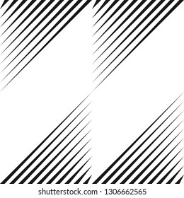Abstract halftone diagonal lines background, creative geometric pattern, vector modern design texture.