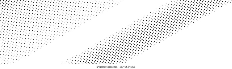 Abstract halftone diagonal pattern background design