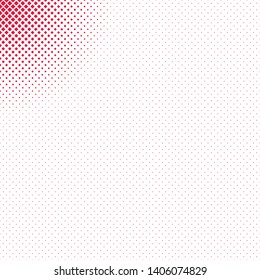 Abstract halftone diagonal square pattern background - vector design from squares