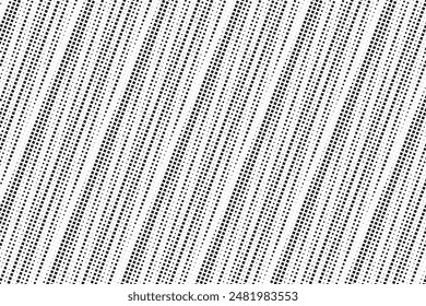  Abstrait texture en demi-teinte diagonale. Points carrés réguliers sur fond vert à mi-teinte. Fond d'écran en pointillés blanc et noir. Arrière-plan  Image vectorielle pixellisé rétro