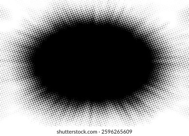 ABSTRACT HALFTONE AND DOT BACKGROUND TEMPLATE FOR POSTER