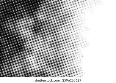 ABSTRACT HALFTONE AND DOT BACKGROUND TEMPLATE FOR POSTER
