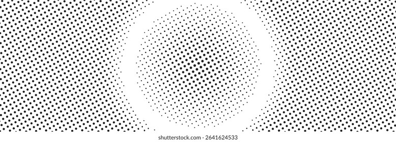 Abstract halftone dot pattern background design