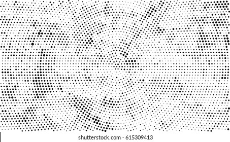 Abstract halftone doted background. Monochrome pattern with dot and circles.  Vector modern futuristic texture for posters, sites, business cards, postcards, interior design, labels and stickers