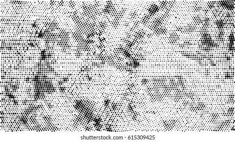 Abstract halftone doted background. Monochrome pattern with dot and circles.  Vector modern futuristic texture for posters, sites, business cards, postcards, interior design, labels and stickers.