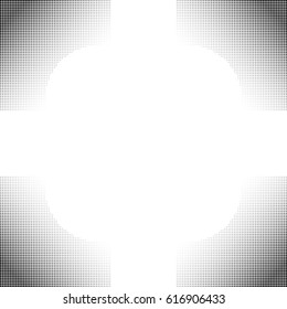 Abstract halftone doted background. Monochrome pattern with dot and circles.  Vector modern futuristic texture for posters, sites, business cards, postcards, interior design, labels and stickers.