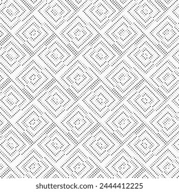 Abstractas fondo de puntos de semitonos. Patrón punteado en blanco y negro. Fondo de semitonos de Antiguas. Desvanecer patrón de superposición con dificultades. Ilustración vectorial