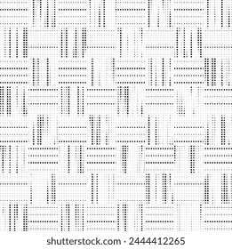 Abstract halftone dots background. Black and white dotted pattern. Vintage halftone background. Fade distressed overlay pattern. Vector illustration