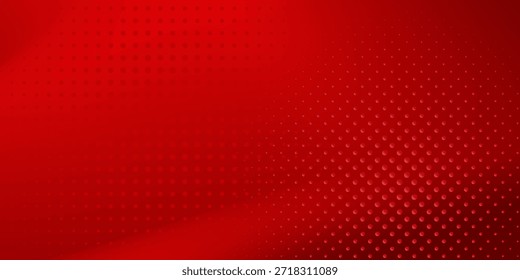 Abstractas fondo de puntos de semitono con combinación de colores rojo brillante y rojo oscuro profundo, textura de arte pop moderno con patrones de puntos dinámicos, diseño de contraste audaz para carteles, Anuncios, presentaciones.