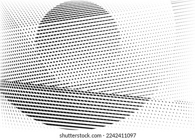 fondo abstracto de puntos de medio tono, patrón dinámico geométrico, textura de diseño vectorial moderno