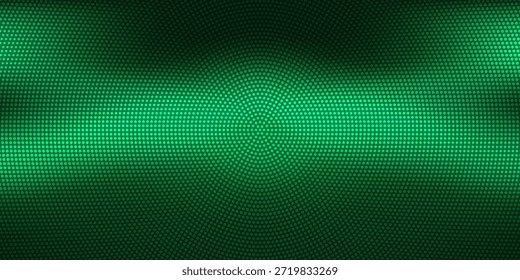 Fondo de puntos de semitono Abstractas con patrón de remolino de desenfoque de movimiento giratorio desenfocado verde y negro. Plantilla de fondo de ilustración 3D con espacio de copia para la exhibición de productos de tecnología blockchain.