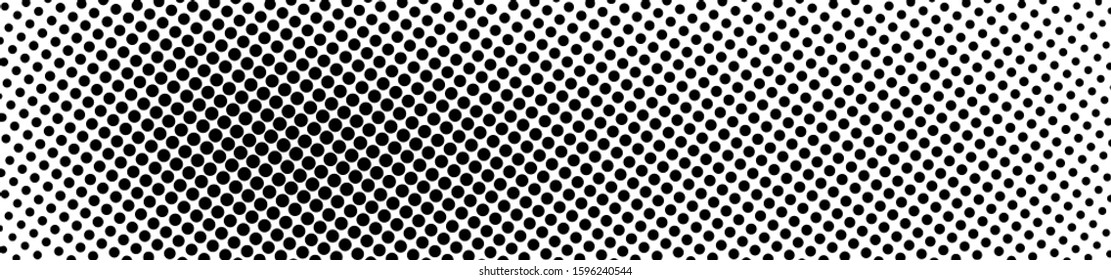 Abstract halftone dots background, halftone dots pattern, modern stylish texture, black and white vector illustration.