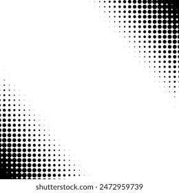 Abstractas fondo de puntos de semitonos. Perfecto para el fondo de los cómics.