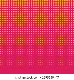 Abstract halftone dots background. Vector illustration. Bright dots background. Halftone pattern