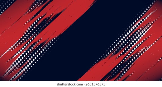 Abstract halftone dots blue color pattern gradient grunge texture background. Modern illustrations vector simple