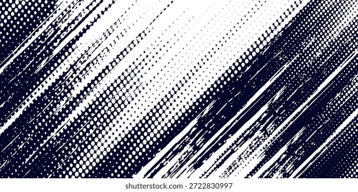 Abstractas medio tono puntos