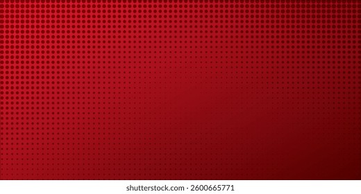 Abstract halftone dots dotted background in red colors presentation poster  modern dot