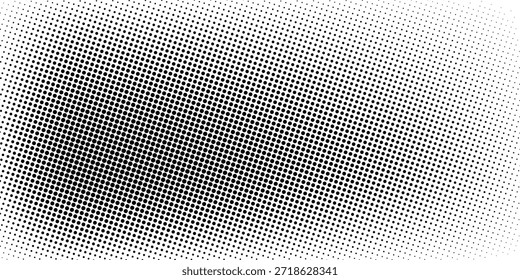 Abstractas efecto de puntos semitono en color blanco y negro. Efecto semitono. Punto medio tono. Medio tono blanco negro. eps10