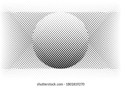 Abstract halftone dots light background, geometric circle pattern, vector modern design texture for card, cover, poster, decoration.
