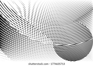Resumen de los puntos y el fondo de las líneas de medio tono, patrón dinámico geométrico, textura de diseño moderno vectorial para tarjeta de visita, banner, volante, portada, afiche, decoración.