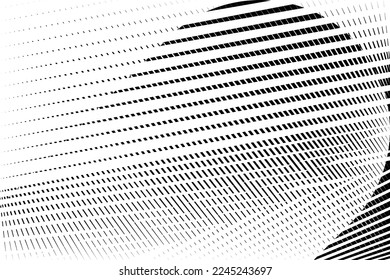 abstract halftone dots and lines grunge background, creative geometric dynamic pattern, vector modern design texture