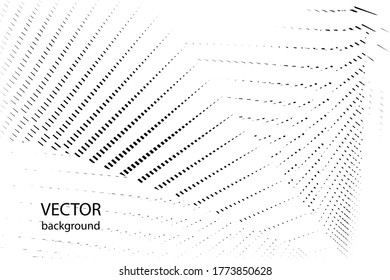 Abstrakte Halbton-Punkte und Linien heller Hintergrund, Geometrisches dynamisches Muster, moderne Vektordesign-Struktur für Karte, Banner, Flyer, Deckel, Poster, Dekoration.