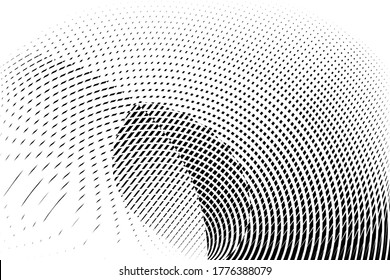 Abstract halftone dots and lines light background, geometric dynamic pattern, vector modern design texture for card, cover, poster, decoration.