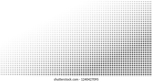 Abstract halftone dots. Minimal geometric background.  Vector illustration . Halftone dots pattern.