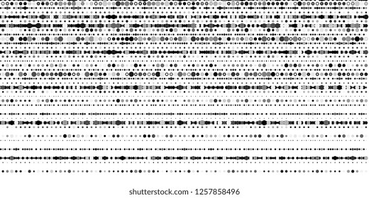 Abstract halftone dots. Minimal geometric background.  Vector illustration . Halftone dots pattern.